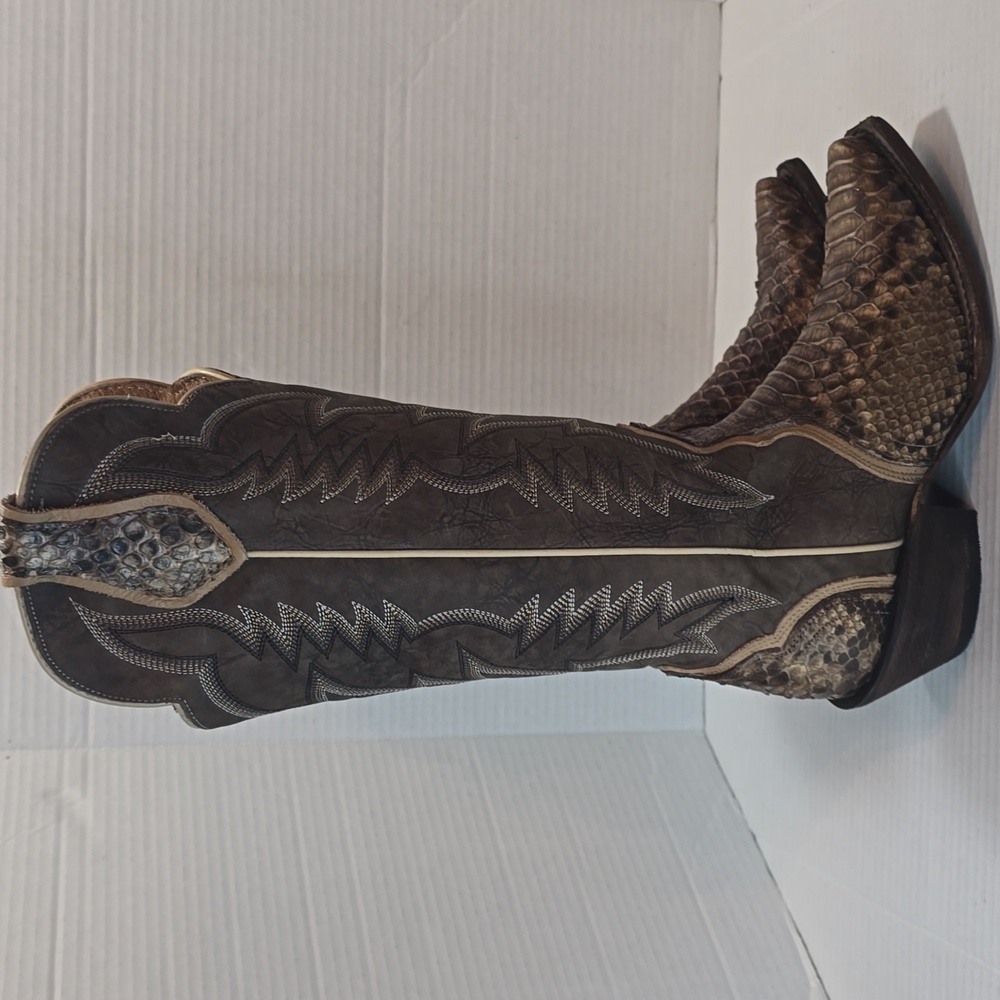 Idyllwind Women's Triad Exotic Python Western Boo… - image 5